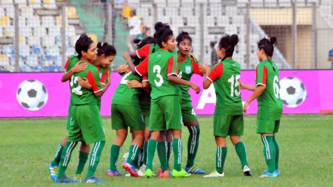কিরগিজস্তানকে হারিয়ে গ্রুপ চ্যাম্পিয়ন বাংলাদেশ