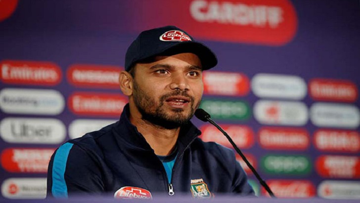 প্রথম ও শেষ কথা জয়: মাশরাফি