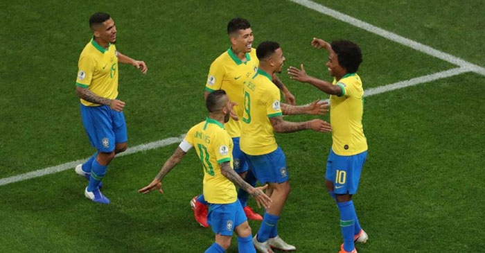 পেরুকে গোল বন্যায় ভাসিয়ে গ্রুপ সেরা ব্রাজিল