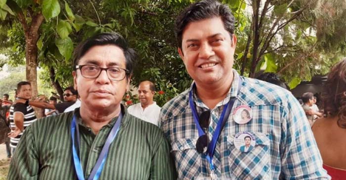 শিল্পী সংঘের সভাপতি শহীদুজ্জামান সেলিম, সম্পাদক নাসিম