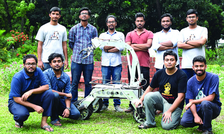 পোল্যান্ড যাচ্ছে বুয়েটের রোবট