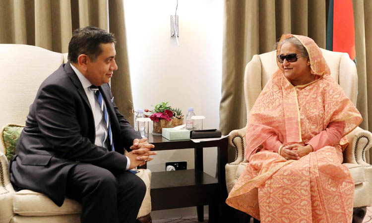 আলোচনার মাধ্যমেই রোহিঙ্গা সমস্যার সমাধান চায় বাংলাদেশ: প্রধানমন্ত্রী