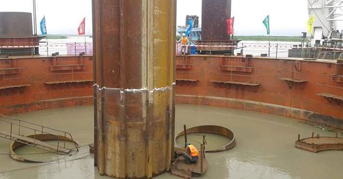 শেষ হয়েছে পদ্মা সেতুর পাইল বসানোর কাজ