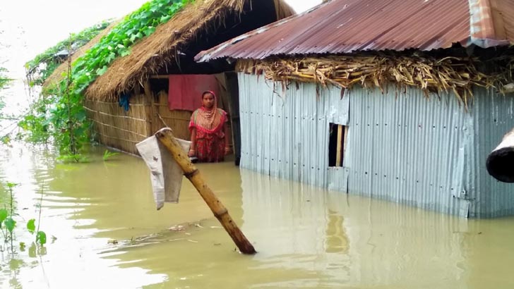 দেশের ১০ জেলা বন্যা কবলিত