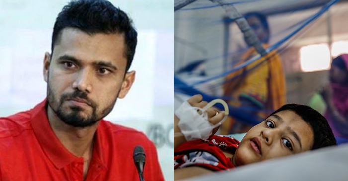 নড়াইলের সকল ডেঙ্গু রোগীর দায়িত্ব নিলেন মাশরাফি