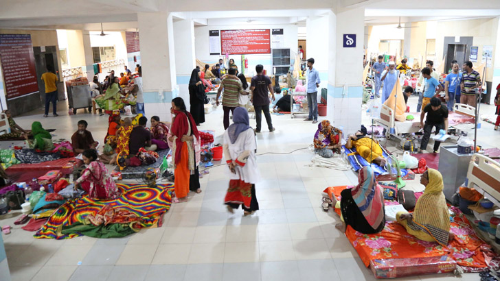 ডেঙ্গুতে আক্রান্ত আরও ১৯২৯