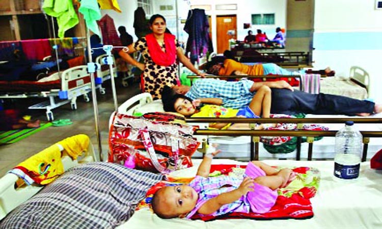 ২৪ ঘণ্টায় হাসপাতালে ভর্তি ১৪৬০ জন