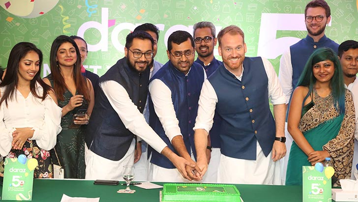 পঞ্চম বছরে পদার্পণ করল দারাজ