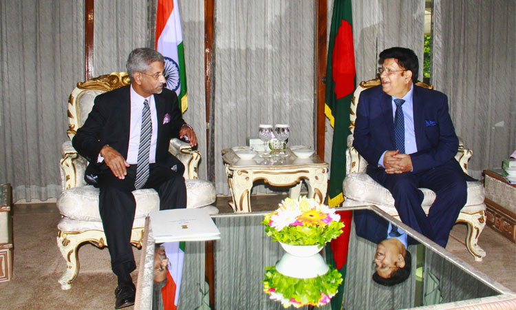 পররাষ্ট্রমন্ত্রীর সঙ্গে জয়শঙ্করের বৈঠক