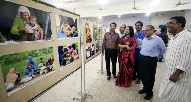জাতীয় প্রেসক্লাবে ‘রোহিঙ্গা আলোকচিত্র’ প্রদর্শনী