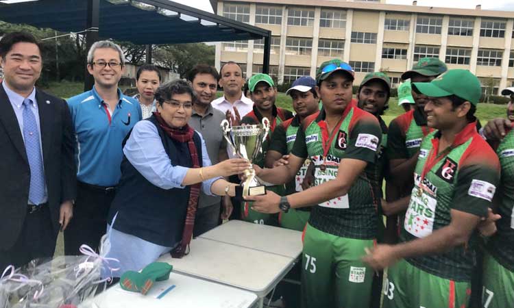 জাপানে প্রবাসী বাংলাদেশীদের অংশগ্রহণে ক্রিকেট প্রতিযোগিতা