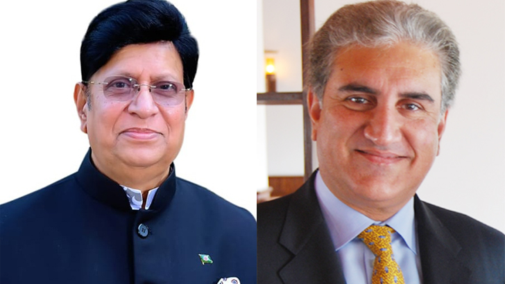 কাশ্মীর ইস্যুতে বাংলাদেশের পররাষ্ট্রমন্ত্রীকে ফোন পাক পররাষ্ট্রমন্ত্রীর