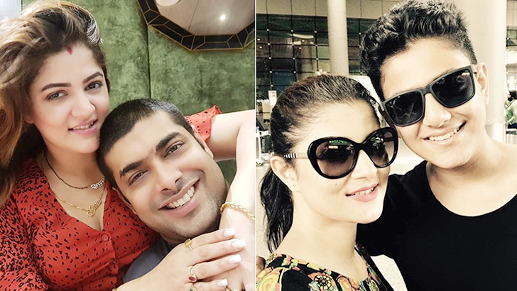 স্বামী-সন্তানকে নিয়ে কেমন আছেন শ্রাবন্তী