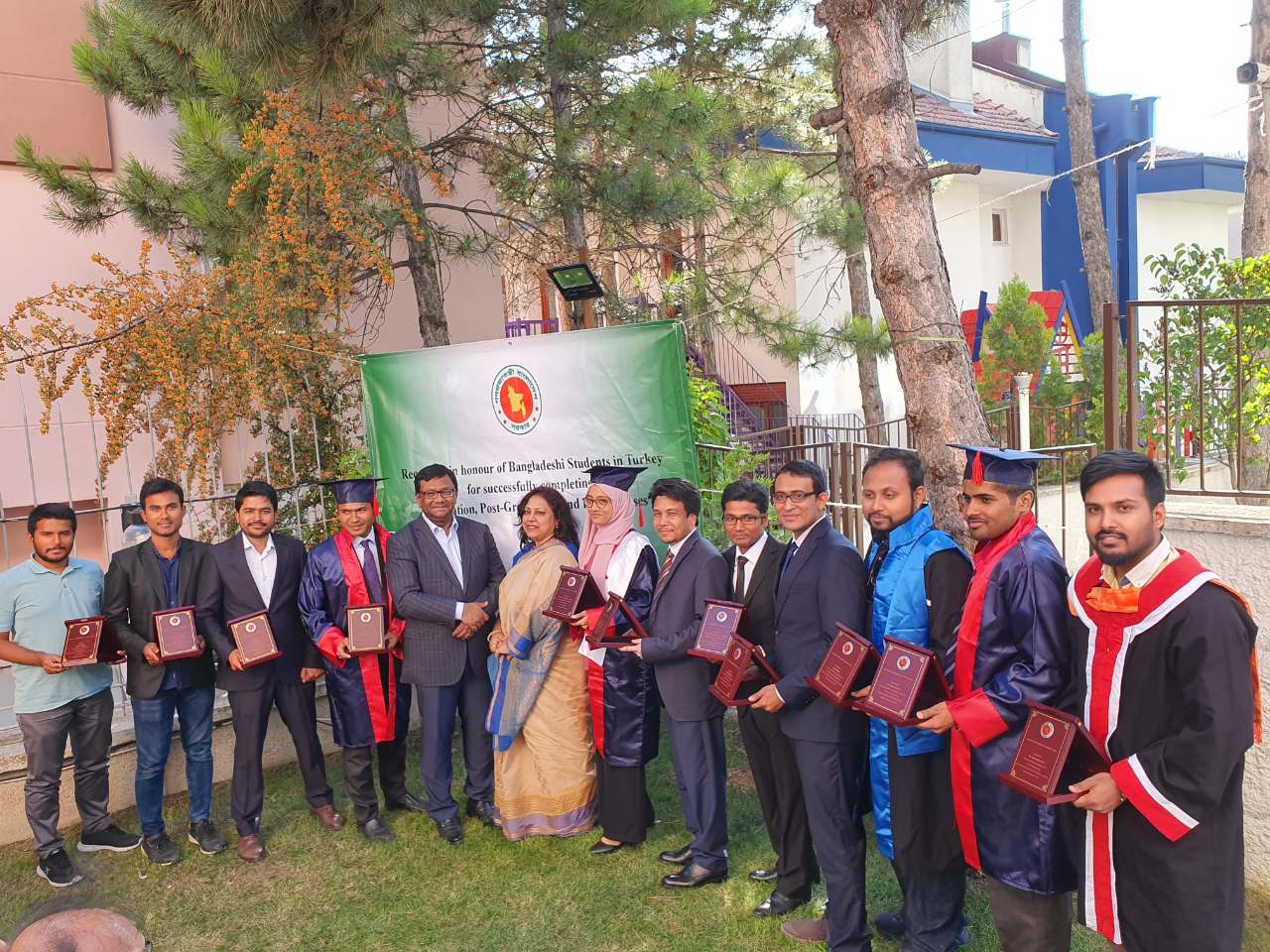 তুরস্কে অধ্যয়নরত বাংলাদেশি শিক্ষার্থীদের সংবর্ধনা