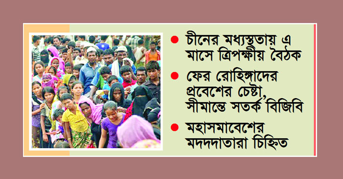 রোহিঙ্গা প্রত্যাবাসনে তোড়জোড়