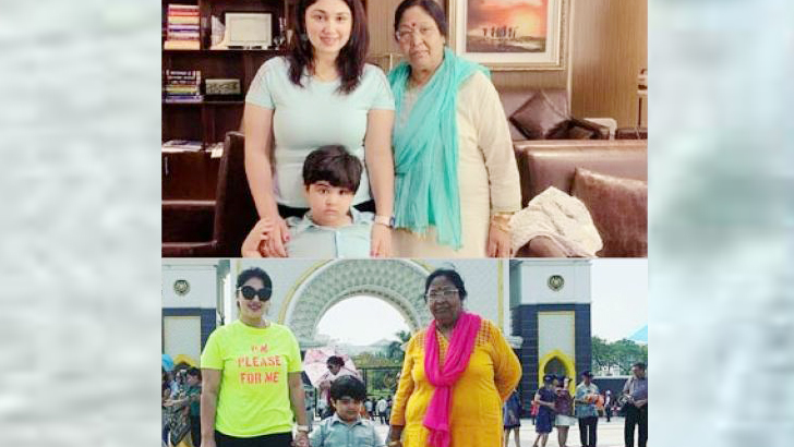 ছেলের সঙ্গে অপুর বিদেশ ভ্রমণ