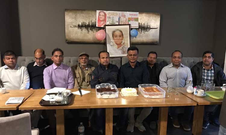 জার্মানিতে প্রধানমন্ত্রী শেখ হাসিনার জন্মদিন পালন