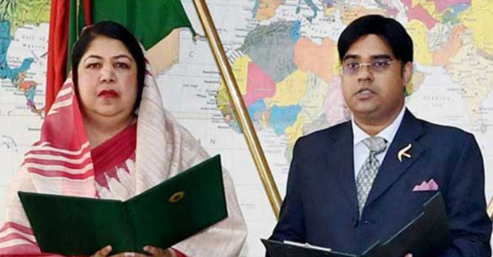 এমপি হিসেবে শপথ নিলেন এরশাদ পুত্র সাদ